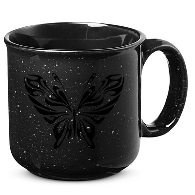 Butterfly Goth Fairy Grunge Graphic Symbol 15oz Campfire Ceramic Mug