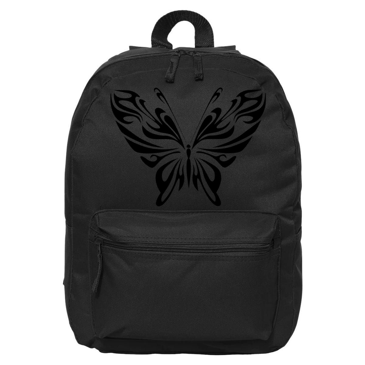 Butterfly Goth Fairy Grunge Graphic Symbol 16 in Basic Backpack