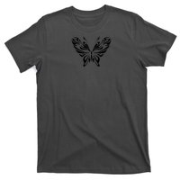 Butterfly Goth Fairy Grunge Graphic Symbol T-Shirt