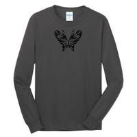 Butterfly Goth Fairy Grunge Graphic Symbol Tall Long Sleeve T-Shirt