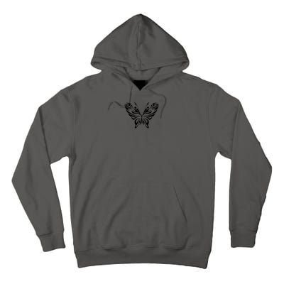 Butterfly Goth Fairy Grunge Graphic Symbol Tall Hoodie