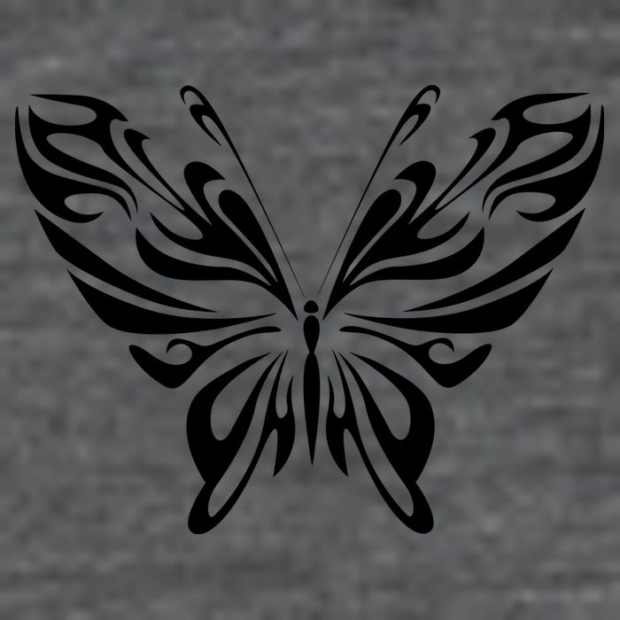Butterfly Goth Fairy Grunge Graphic Symbol Tall Hoodie