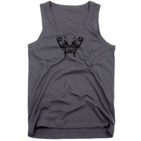 Butterfly Goth Fairy Grunge Graphic Symbol Tank Top