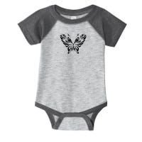 Butterfly Goth Fairy Grunge Graphic Symbol Infant Baby Jersey Bodysuit