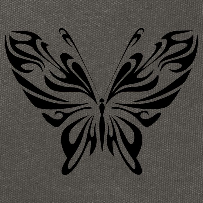 Butterfly Goth Fairy Grunge Graphic Symbol Cotton Canvas Backpack