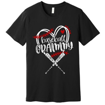 Baseball Grammy Funny Baseball Family Matching Premium T-Shirt