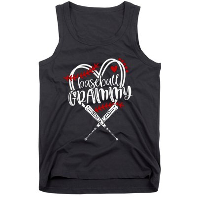 Baseball Grammy Funny Baseball Family Matching Tank Top