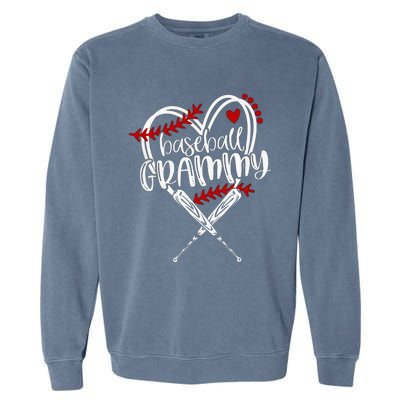 Baseball Grammy Funny Baseball Family Matching Garment-Dyed Sweatshirt