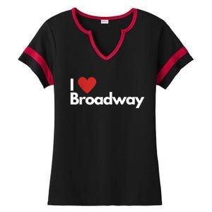 Best Gift For Broadway Lovers Ladies Halftime Notch Neck Tee