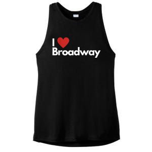 Best Gift For Broadway Lovers Ladies PosiCharge Tri-Blend Wicking Tank