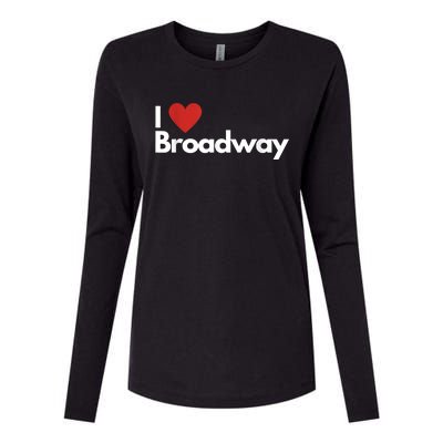 Best Gift For Broadway Lovers Womens Cotton Relaxed Long Sleeve T-Shirt