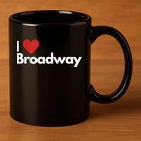 Best Gift For Broadway Lovers 11oz C Handle Ceramic Mug