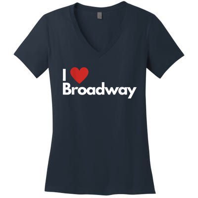 Best Gift For Broadway Lovers Women's V-Neck T-Shirt