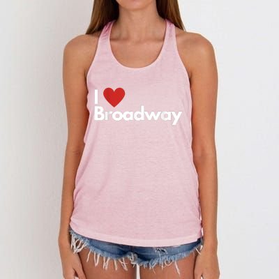 Best Gift For Broadway Lovers Women's Knotted Racerback Tank