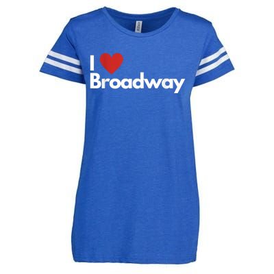 Best Gift For Broadway Lovers Enza Ladies Jersey Football T-Shirt