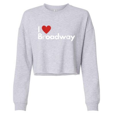 Best Gift For Broadway Lovers Cropped Pullover Crew