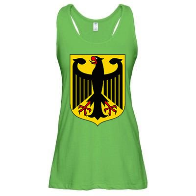 Badge Germany Flag Cool German Ladies Essential Flowy Tank