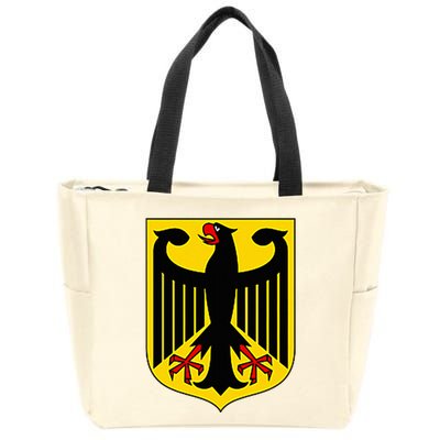 Badge Germany Flag Cool German Zip Tote Bag