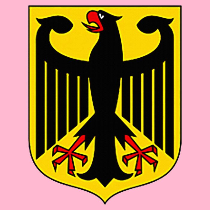 Badge Germany Flag Cool German Poster