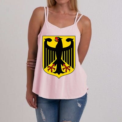 Badge Germany Flag Cool German Women's Strappy Tank