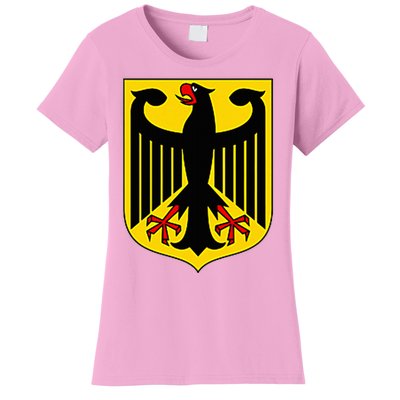 Badge Germany Flag Cool German Women's T-Shirt