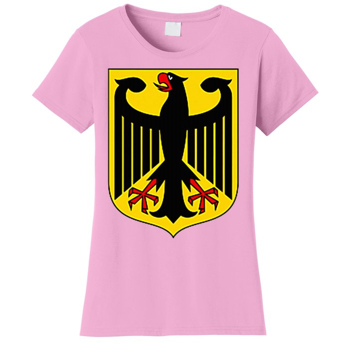 Badge Germany Flag Cool German Women's T-Shirt