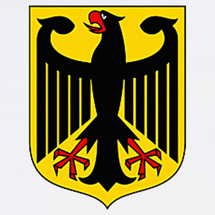 Badge Germany Flag Cool German Cooling Performance Crew T-Shirt
