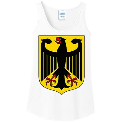 Badge Germany Flag Cool German Ladies Essential Tank