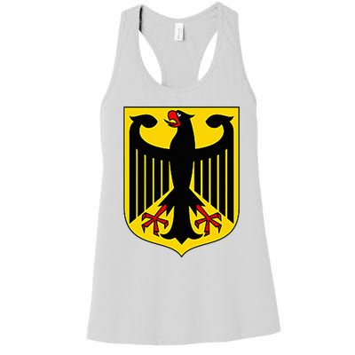 Badge Germany Flag Cool German Women's Racerback Tank