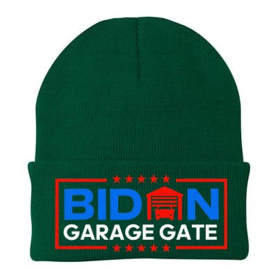 Biden Garage Funny Anti Biden - Garage Gate Political Humor  Knit Cap Winter Beanie