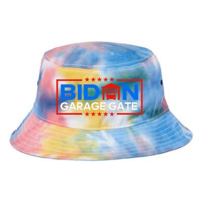 Biden Garage Funny Anti Biden - Garage Gate Political Humor  Tie Dye Newport Bucket Hat