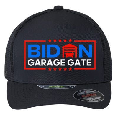 Biden Garage Funny Anti Biden - Garage Gate Political Humor  Flexfit Unipanel Trucker Cap