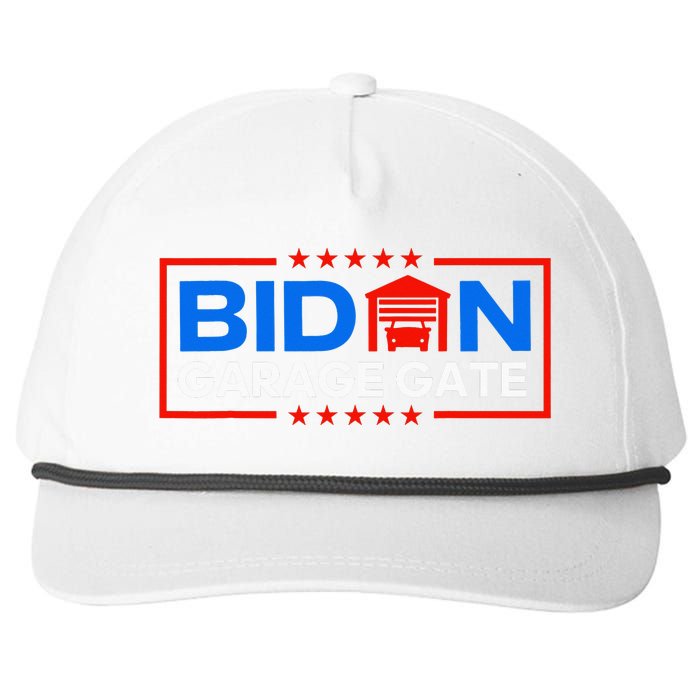 Biden Garage Funny Anti Biden - Garage Gate Political Humor  Snapback Five-Panel Rope Hat