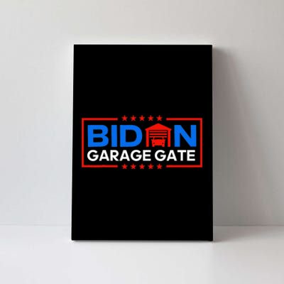 Biden Garage Funny Anti Biden - Garage Gate Political Humor  Canvas