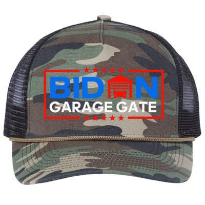 Biden Garage Funny Anti Biden - Garage Gate Political Humor  Retro Rope Trucker Hat Cap