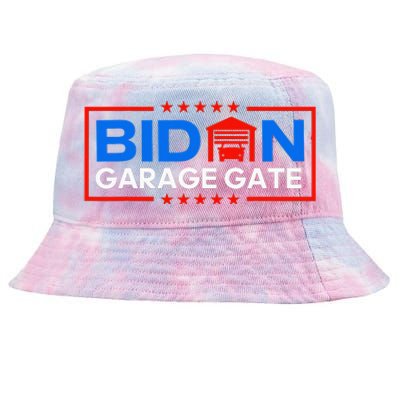 Biden Garage Funny Anti Biden - Garage Gate Political Humor  Tie-Dyed Bucket Hat