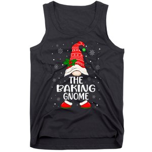 Baking Gnome Funny Matching Family Christmas Pajama Tank Top