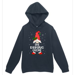 Baking Gnome Funny Matching Family Christmas Pajama Urban Pullover Hoodie