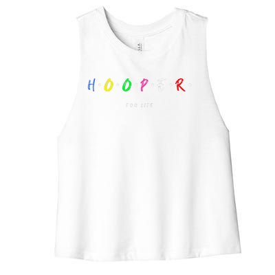 Basketball Gifts For Basketball Lover Boyfriend Women's Racerback Cropped Tank