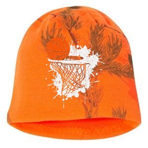 Basketball Gift For Coach Player Baller Kati - Camo Knit Beanie