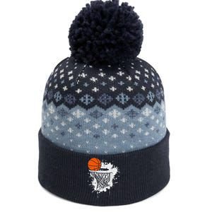 Basketball Gift For Coach Player Baller The Baniff Cuffed Pom Beanie