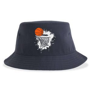 Basketball Gift For Coach Player Baller Sustainable Bucket Hat