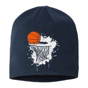 Basketball Gift For Coach Player Baller Sustainable Beanie