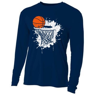 Basketball Gift For Coach Player Baller Cooling Performance Long Sleeve Crew