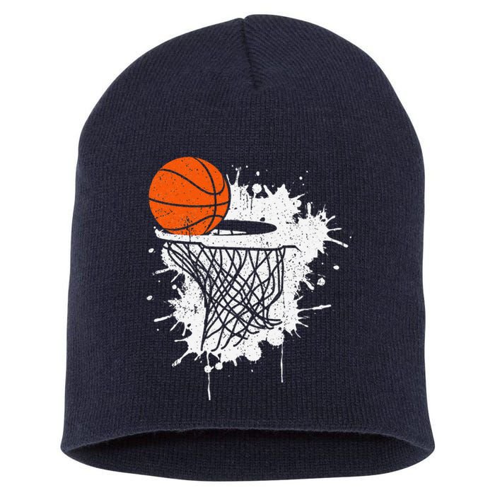 Basketball Gift For Coach Player Baller Short Acrylic Beanie