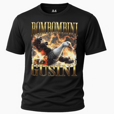 Bombombini Gusini Funny Italian Brainrot Meme Bootleg Performance Shirt