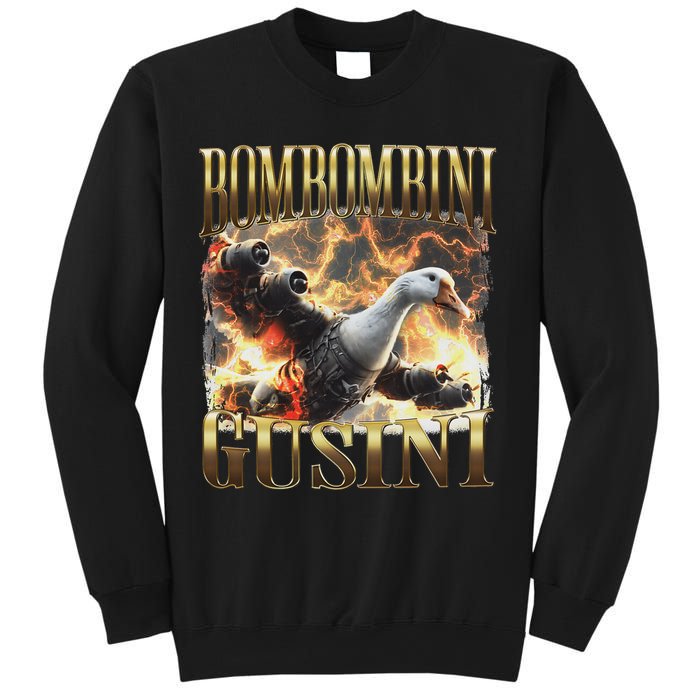 Bombombini Gusini Funny Italian Brainrot Meme Bootleg Sweatshirt