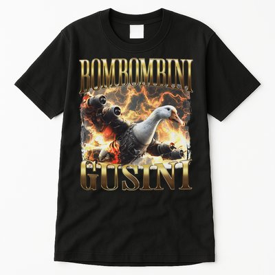 Bombombini Gusini Funny Italian Brainrot Meme Bootleg Tall T-Shirt