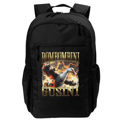 Bombombini Gusini Funny Italian Brainrot Meme Bootleg Backpack