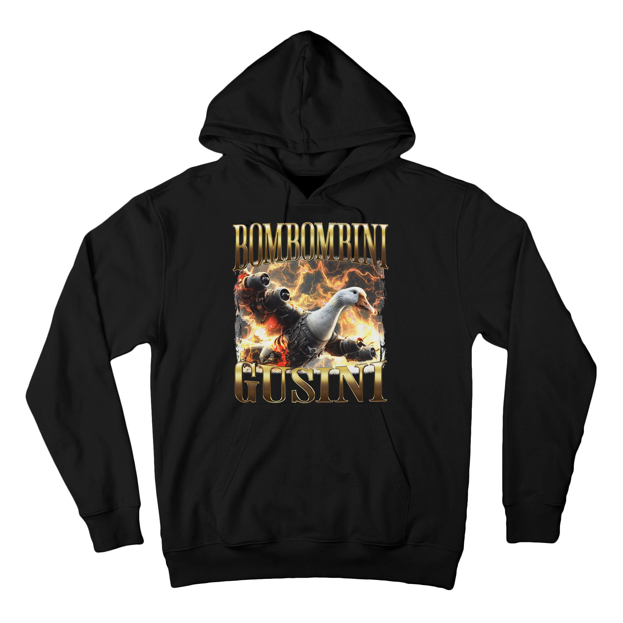 Bombombini Gusini Funny Italian Brainrot Meme Bootleg Tall Hoodie